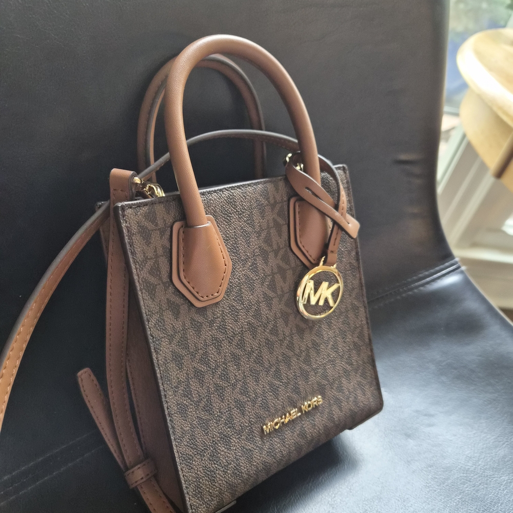 Michael Kors Brown Signature Tote Bag
